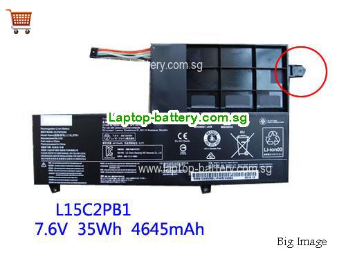 LENOVO 5B10K84639 Battery 4610mAh, 35Wh  7.6V Black Li-ion