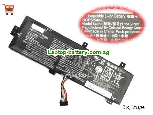 LENOVO L15C2PB4 Battery 4054mAh, 30Wh  7.4V Black Li-ion