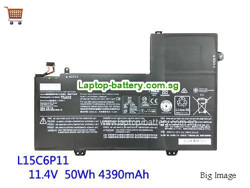 LENOVO L15C6P11 Battery 4390mAh, 50Wh  11.4V Black Li-ion