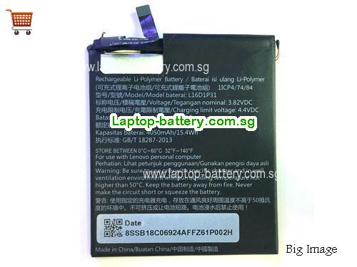 LENOVO SB18C06924 Battery 4050mAh, 15.4Wh  3.82V Black Li-Polymer