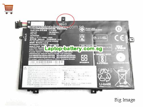 LENOVO 5B10W13897 Battery 4050mAh, 45Wh  11.1V Black Li-ion