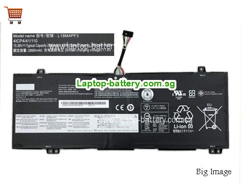 LENOVO L18M4PF3 Battery 2965mAh, 45Wh  15.36V Black Li-Polymer