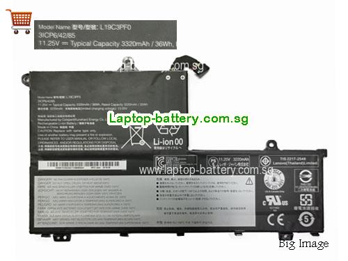 LENOVO L19C3PF0 Battery 3320mAh, 36Wh  11.25V Black Li-Polymer