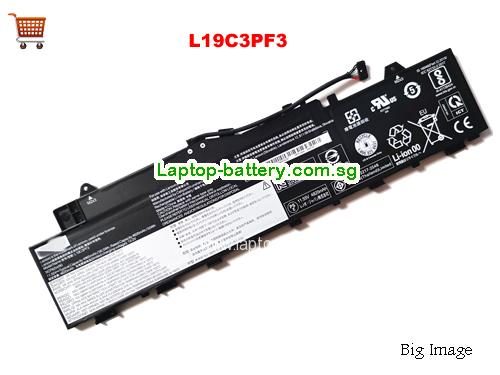 LENOVO L19M3PF3 Battery 4965mAh, 56.5Wh  11.55V Black Li-Polymer