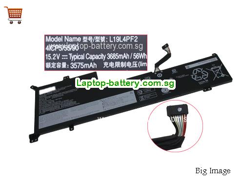 LENOVO L19L4PF2 Battery 3685mAh, 56Wh  15.2V Black Li-Polymer