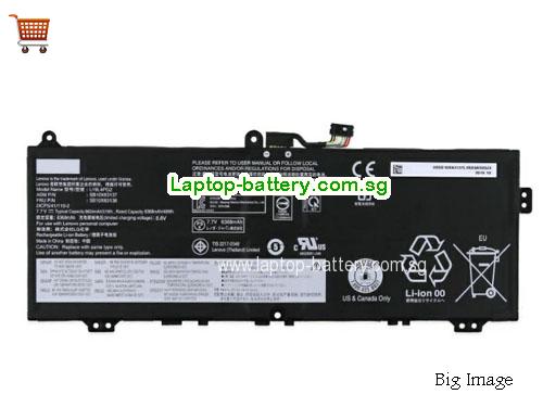 LENOVO 5B10X63136 Battery 6624mAh, 51Wh  7.7V Black Li-Polymer