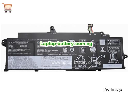 LENOVO 4ICP5/67/67 Battery 3711mAh, 57Wh  15.36V Black Li-Polymer