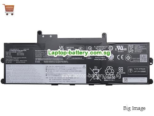 LENOVO SB11H56285 Battery 4875mAh, 57Wh  11.7V Black Li-Polymer