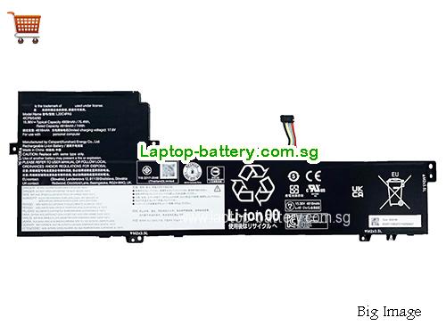 LENOVO L22C4PA5 Battery 4909mAh, 75.4Wh  15.36V Black Li-Polymer