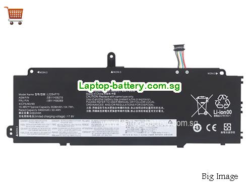 LENOVO SB11H56270 Battery 3536mAh, 54.7Wh  15.48V Black Li-Polymer