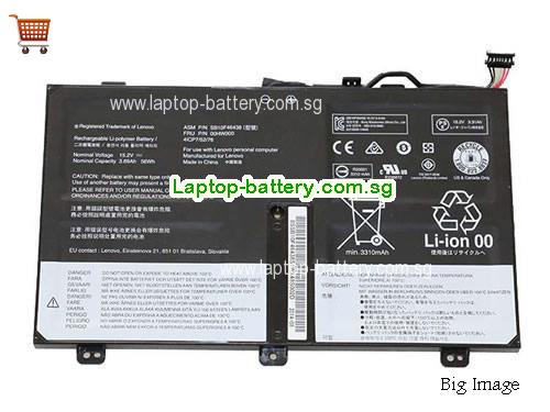 LENOVO SB10F46439 Battery 3690mAh, 56Wh  15.2V Black Li-ion