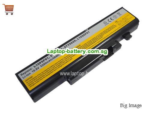LENOVO FRU L10P6Y01 Battery 5200mAh, 56Wh  10.8V Black Li-ion