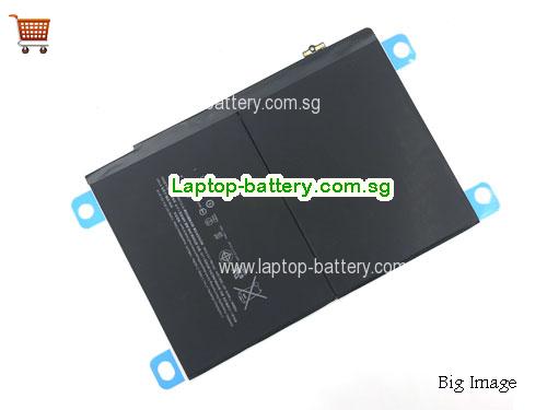 APPLE Ipad6 Battery 7340mAh, 27.62Wh  3.76V Black Li-Polymer