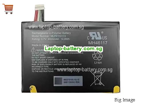 MCNAIR MLP4110172 N8 Battery 4000mAh, 14.8Wh  3.7V Black Li-ion