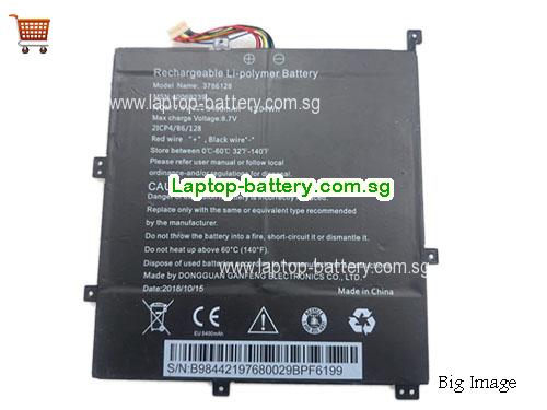 MEDION 40069239 Battery 5400mAh, 41.04Wh  7.6V Black Li-Polymer