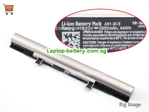 MEDION AKOYA E6422 Battery 2950mAh, 44Wh  15.12V Black Li-ion