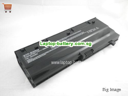 MEDION BTP-BZBM Battery 6600mAh 10.8V Black Li-ion
