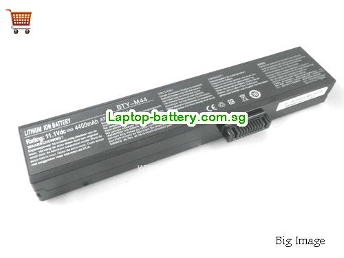 MSI BTY-M44 Battery 4400mAh 11.1V Black Li-ion
