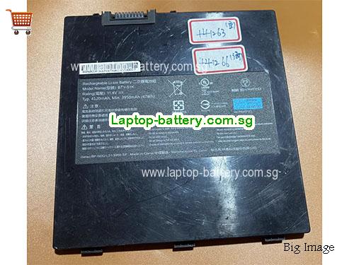 MSI BTY-S1K Battery 4120mAh, 47Wh  11.4V Black Li-ion