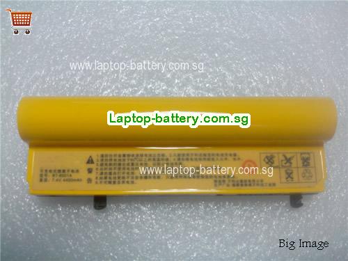 MALATA BT-8001 Battery 4400mAh 7.4V Yellow Li-ion