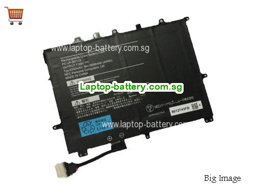 NEC 2ICP4/43/110-2 Battery 6332mAh, 44Wh  7.68V Black Li-Polymer