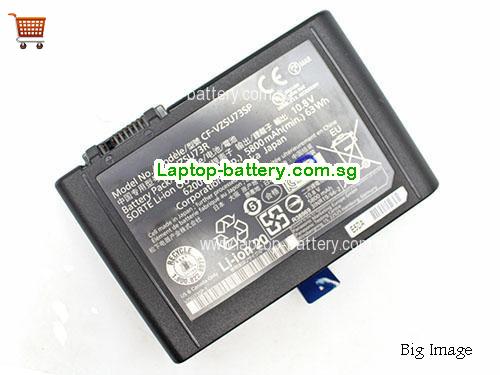 PANASONIC CF-VZSU73U Battery 5800mAh, 63Wh  10.8V Black Li-ion