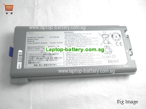 PANASONIC CFVZSU71U Battery 8550mAh, 87Wh , 8.55Ah 10.65V Grey Li-ion