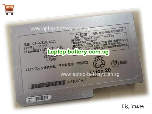 PANASONIC CF-VZSU59U Battery 12917mAh, 93Wh , 13.6Ah 7.2V Sliver Li-ion