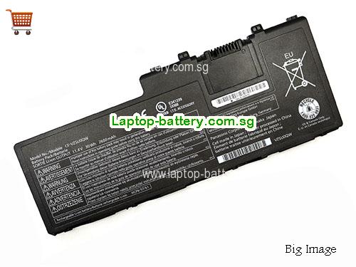 PANASONIC CF-VZSU0QR Battery 2600mAh, 30Wh  11.4V Black Li-Polymer