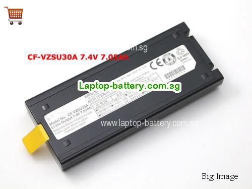 PANASONIC CF-VZSU30B Battery 7650mAh, 7.65Ah 7.4V Black Li-ion
