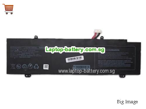 POSITIVO 4998663S1P Battery 4825mAh 11.4V Black Li-Polymer