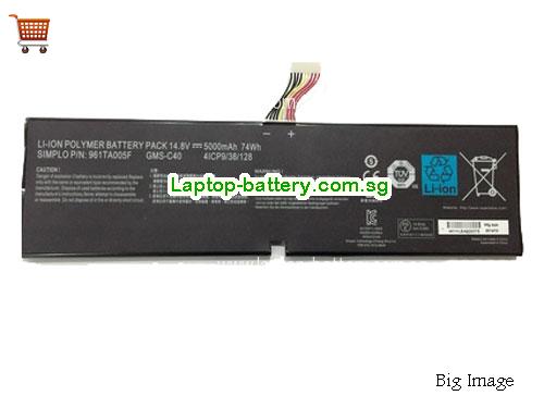 RAZER GMS-C40 Battery 5000mAh, 74Wh  14.8V Black Li-ion