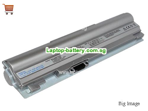 SONY VGP-BPL14/B Battery 8100mAh 10.8V Silver Li-ion