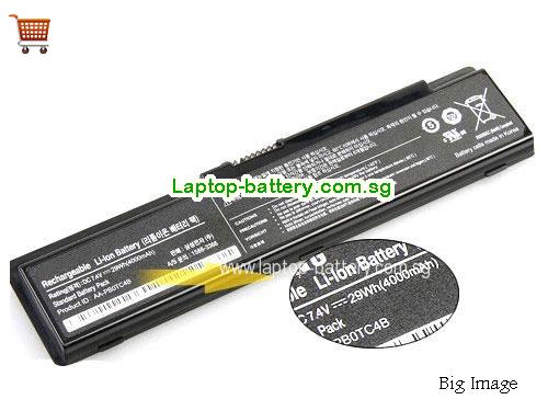 SAMSUNG NP-N310-KA01UK Battery 4000mAh, 29Wh  7.4V Black Li-ion