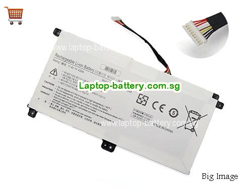 SAMSUNG NT501R5L-L0K/C Battery 3780mAh, 43Wh 11.4V White Li-ion