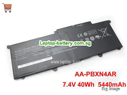 SAMSUNG NP900X3D-A02DE Battery 5440mAh, 40Wh  7.4V Black Li-Polymer