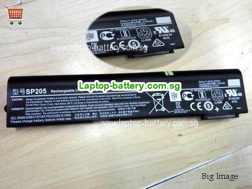 SMP SP205 Battery 5700mAh, 64Wh 11.34V Black Li-ion