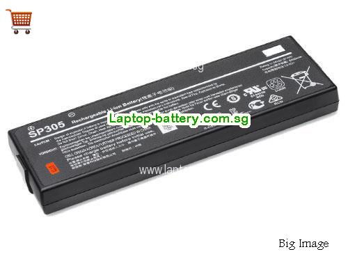 SMP SP305 Battery 90Wh, 999.99Ah 10.95V Black Li-Polymer