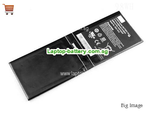 SMP 916AT023F Battery 5400mAh, 19.98Wh  3.7V Black Li-Polymer