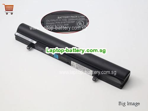 SMP 916T2047F Battery 2200mAh 11.1V Black Li-ion