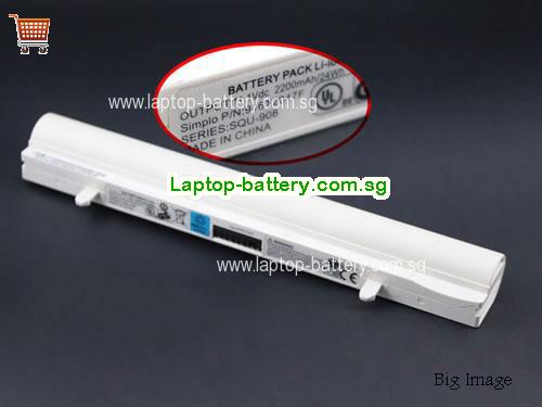 SMP 916T2047F Battery 2200mAh 11.1V White Li-ion