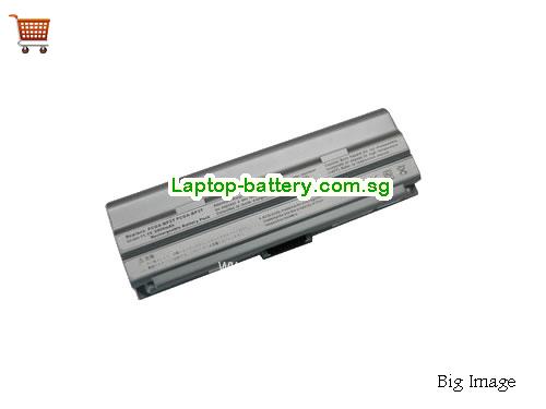 SONY PCGA-BP3T Battery 6600mAh 11.1V Silver Li-ion