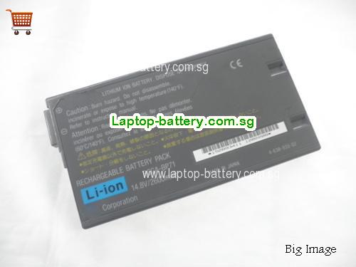 SONY PCGA-BP71CE7 Battery 4400mAh, 44Wh  14.8V Grey Li-ion