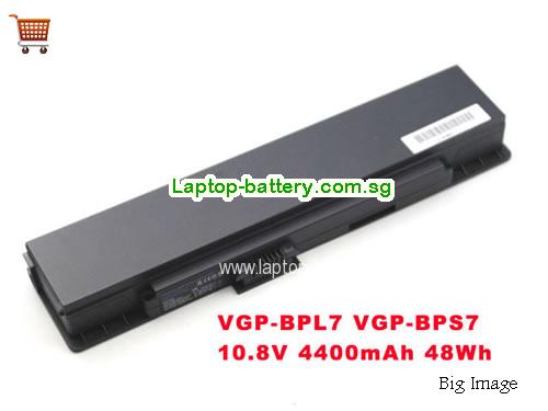 SONY VGP-BPS7 Battery 4400mAh, 48Wh  10.8V Black Li-ion
