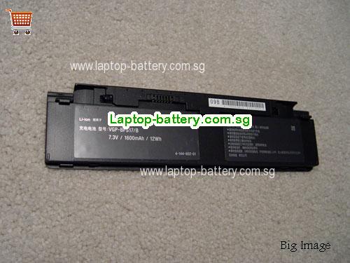 SONY VGP-BPL15/B Battery 2100mAh, 16Wh  7.4V Black Li-ion