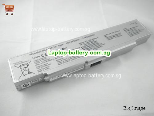 SONY VGP-BPS9/B Battery 4800mAh 11.1V Silver Li-ion
