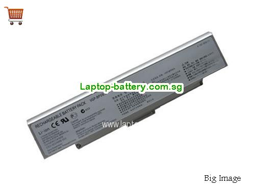 SONY VGP-BPS9/B Battery 5200mAh 11.1V Silver Li-ion