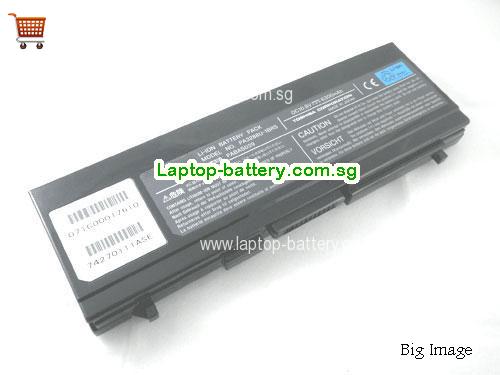 TOSHIBA TS-5205L Battery 6300mAh 10.8V Black Li-ion
