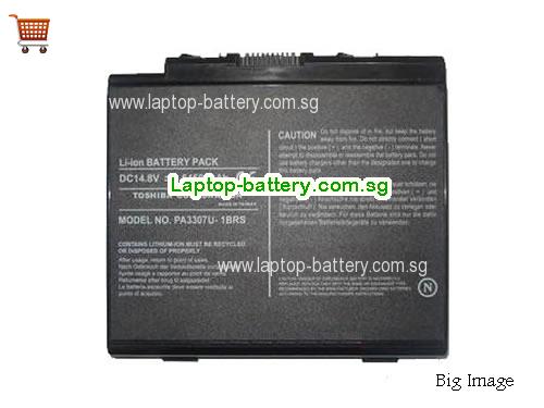 TOSHIBA Satellite P10-104 Battery 6450mAh 14.8V Black Li-ion