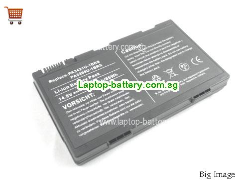 TOSHIBA PA3395-1BAS Battery 4400mAh 14.8V Black Li-ion